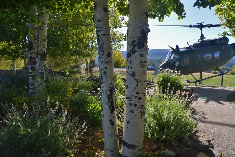 helicopter at Vietnam Veteran's Memorial